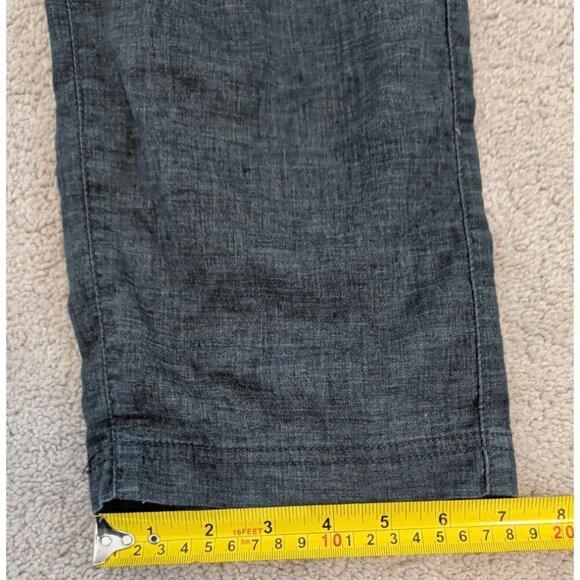 PrAna Pants Mens W36xL30 Gray Lightweight Hemp Slim Outdoors Walking Utility - Picture 15 of 15
